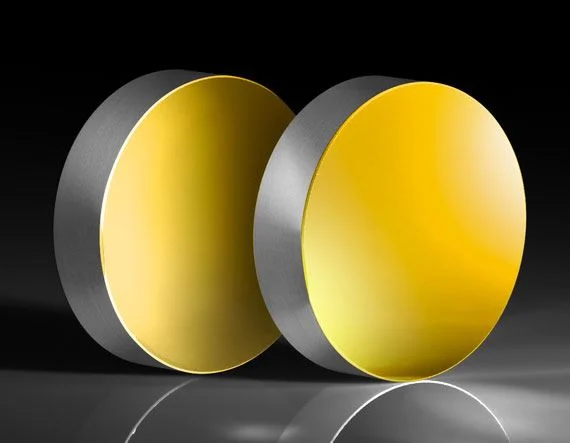 Bare and protected gold coated mirror from Notch Optics